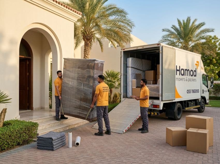 hamad movers villa moving services in dubai